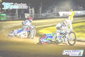 Primer puesto en una serie y segundo en la semifinal para Matías Galdós en la fecha 3 del Campeonato Invernal de Speedway 2026