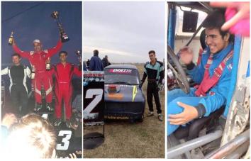 Pilotos hendersonenses - Foto 1: Juan Esteban Salaber y Gastón Lorenzo / Foto 2: Gonzalo Méndez Calvo / Foto 3: Nicolás Nievas