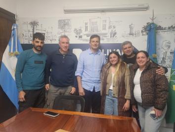 Integrantes de Huellitas Henderson participaron de una reunión en Bolívar