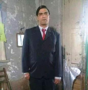 'Así estoy ahora', afirmó Carlos Alberto cuando envió esta imagen.