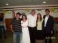 Junto a su padre y sus hermanos, todavía en Henderson